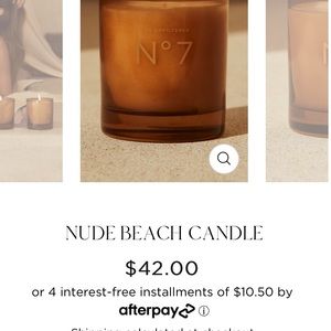 Sivan Ayla Lux Unfiltered N7 Candle